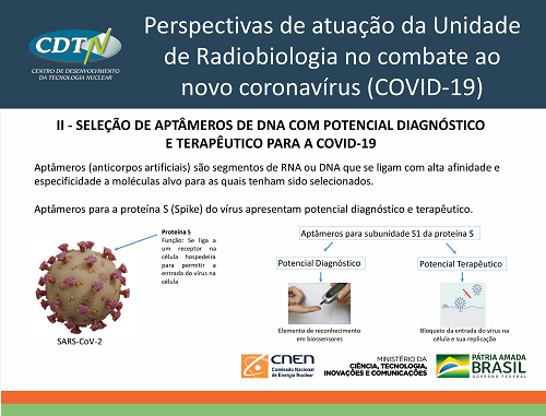 Pôster da Unidade de Radiobiologia - CDTN/CNEN