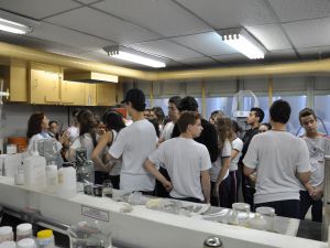 Aula no Laboratório de Cimentação